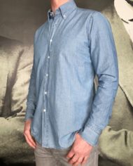 Bagutta chemise jeans revolt orleans