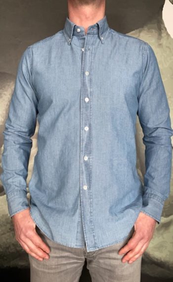 Bagutta chemise jeans revolt orleans