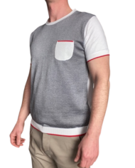 BoB t shirt maille blanc:marine revolt orleans 4