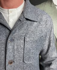 Bob veste atelier grise détail