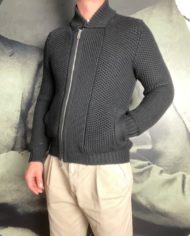 Paolo Pecora cardigan noir revolt orleans