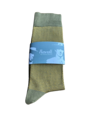 Revolt chaussettes points kaki moutarde revolt orleans