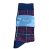 Revolt chaussettes tartan navy bdx jaune revolt orleans