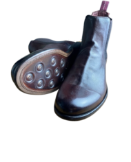 Sturlini boots cuir patiné oxblood revolt orleans 3
