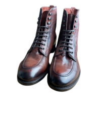 Sturlini richelieu bottine cuir patiné marron revolt orleans