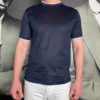 Paolo Pecora t-shirt mercerisé navy gansé revolt orleans