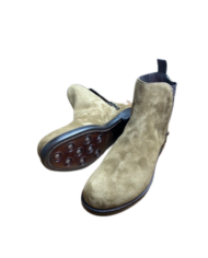 Sturlini boots veau velours fox oil détail revolt orleans