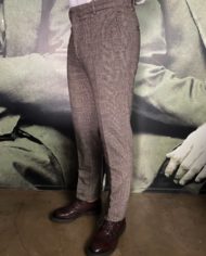 Circolo pantalon prince de galles marron revolt orleans