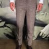 Circolo pantalon prince de galles marron revolt orleans