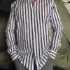 Bagutta chemise rayure baton navy revolt orleans Bagutta chemise rayure baton navy revolt orleans