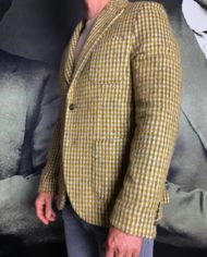BoB veste carreaux beige gris moutarde revolt orleans