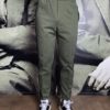Paolo Pecora Pantalon kaki bande noire revolt orleans Paolo Pecora Pantalon kaki bande noire revolt orleans