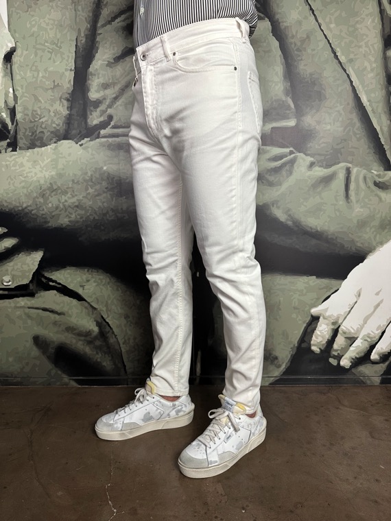 Paolo Pacora jeans blanc revolt orleans