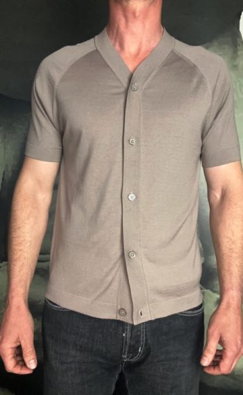 Paolo Pecora chemisette jersey baseball taupe revolt orleans