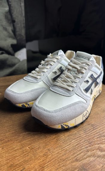 Premiata mick cuir blanc revolt orleans
