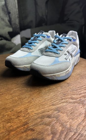 Premiata Moerun mesh micro perforée ciel revolt orleans