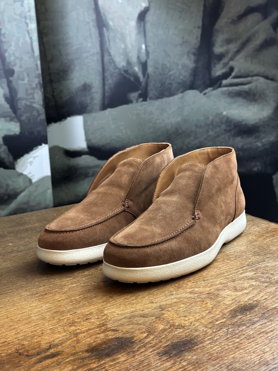 National Standard bottines veau velours cognac revolt orleans