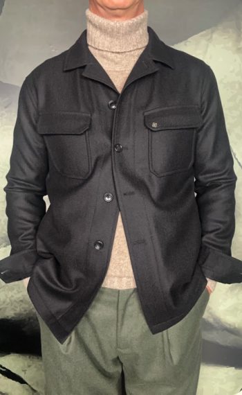 Tagliatore surchemise calvin noire revolt orleans