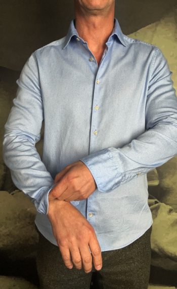 stenstroms-chemise coton gratte bleu ciel revolt orleans