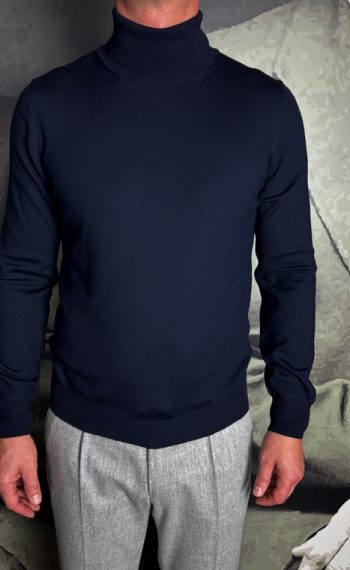 Revolt col roulé mérinos marine revolt orleans