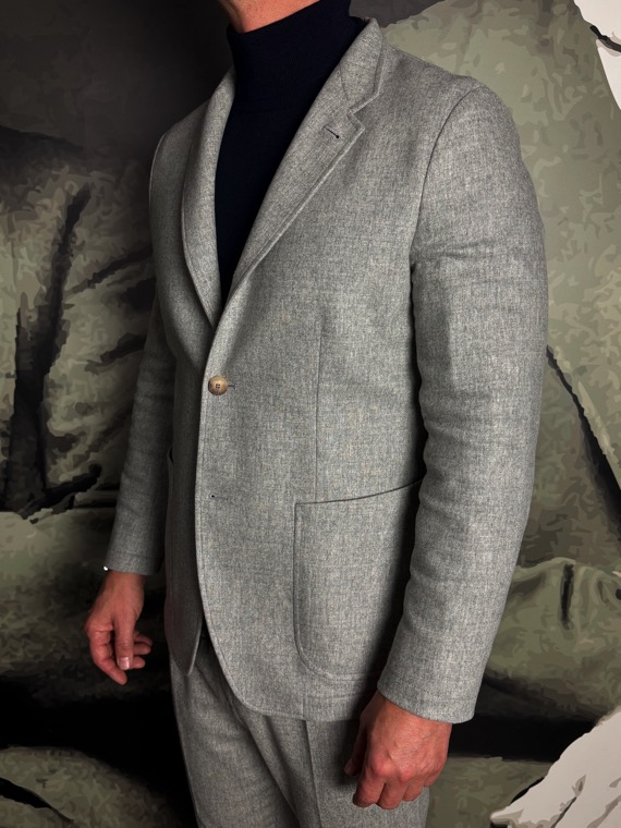 Revolt veste flanelle gris perle revolt orleans