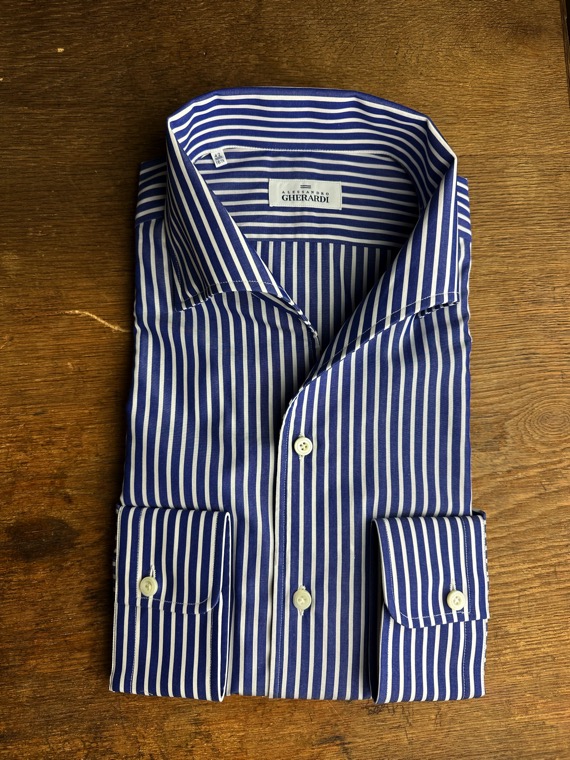 A.Gherardi chemise rayures bâtons revolt orleans