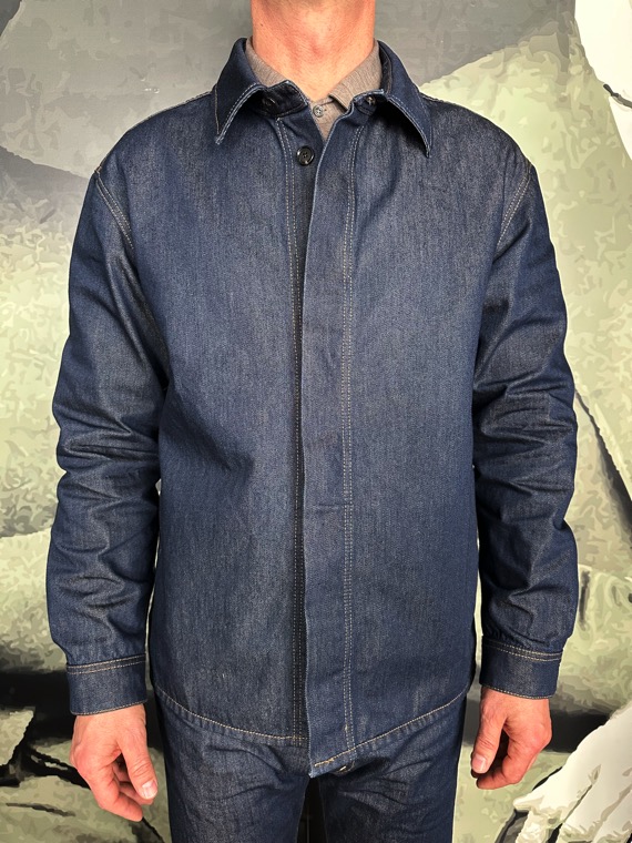 Dondup surchemise en jeans brut revolt orleans